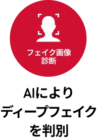 フェイク画像診断 AIによりディープフェイクを判別